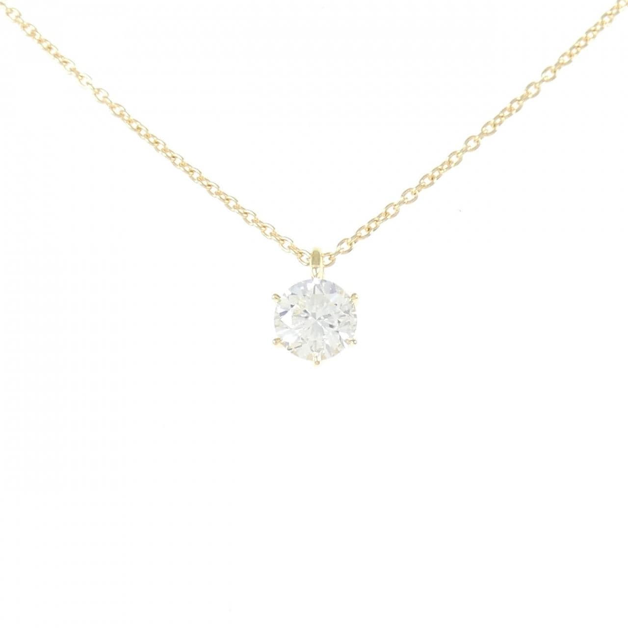 [Remake] K18YG Diamond Necklace 0.440CT G SI1 Good