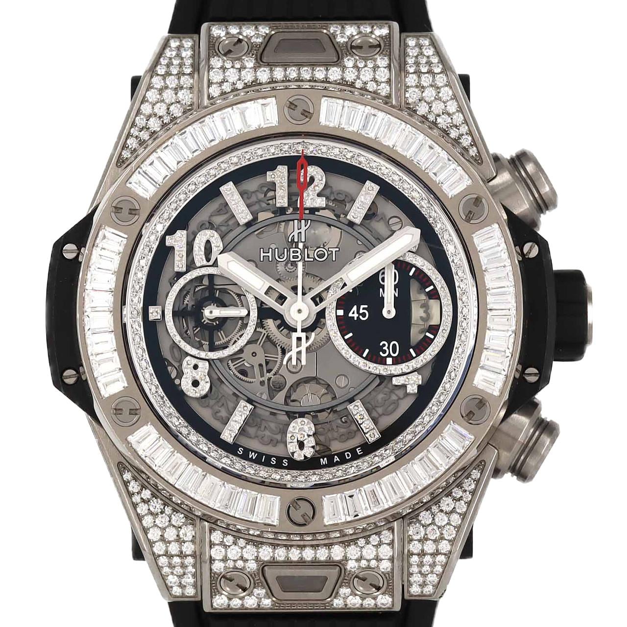 Hublot Big Bang Unico 钛金属/长方形 D 411.NX.1170.RX.0904 TI自动上弦