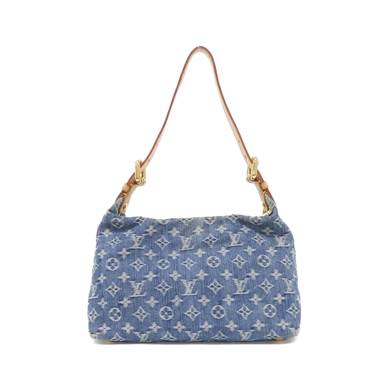 LOUIS VUITTON Monogram Denim Baggy PM M95049 單肩包