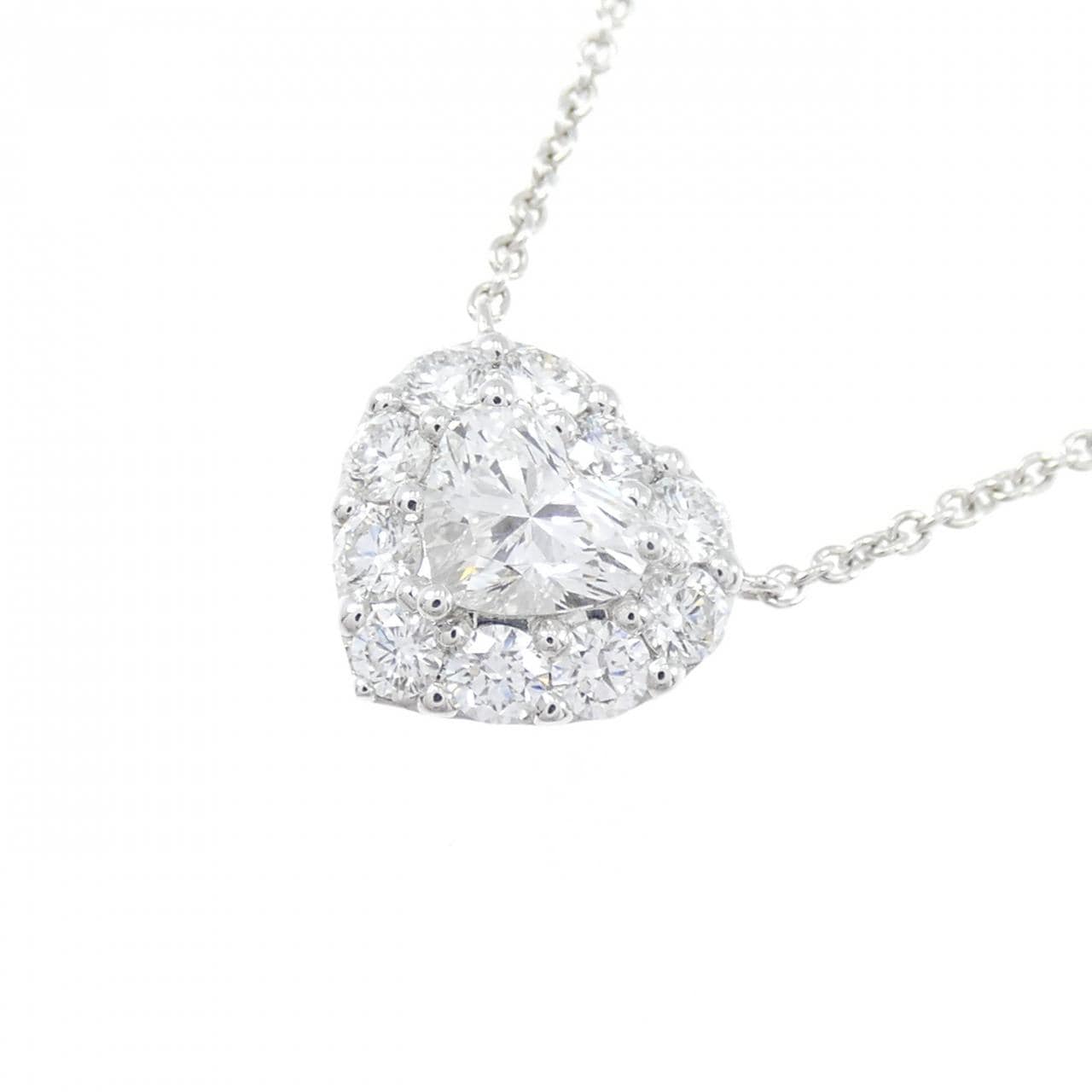 グラフ ダイヤモンド ネックレス 0.50CT D VS2 ハートシェイプ
