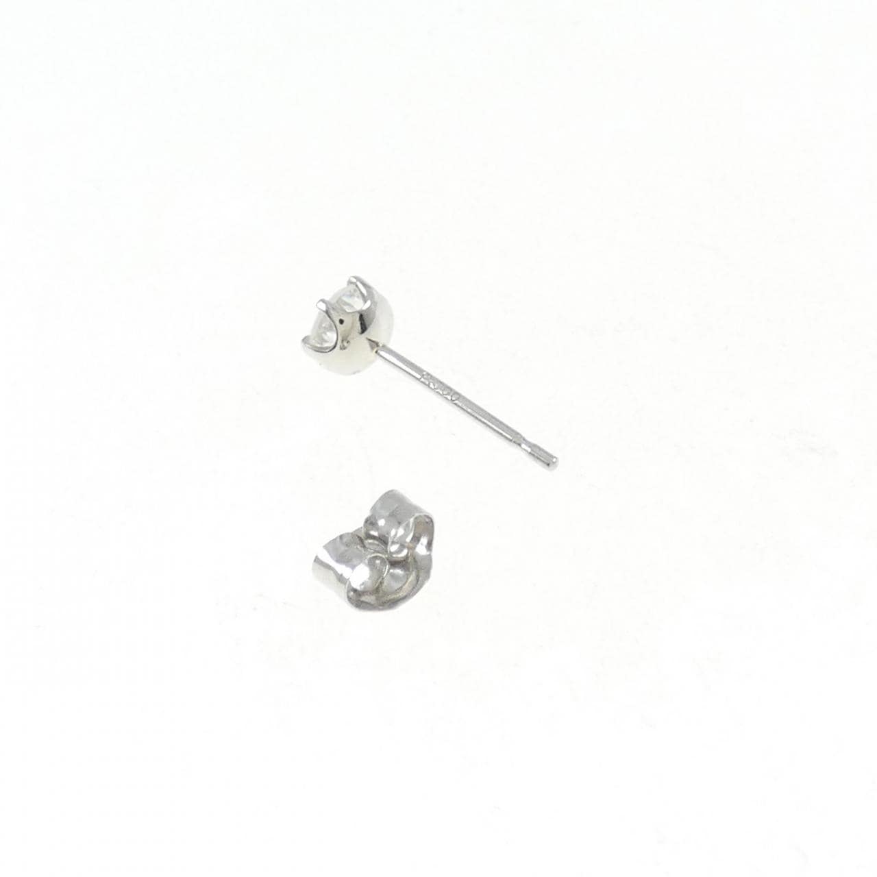 PT ダイヤモンド ピアス 0.223CT H SI2 Good 片耳