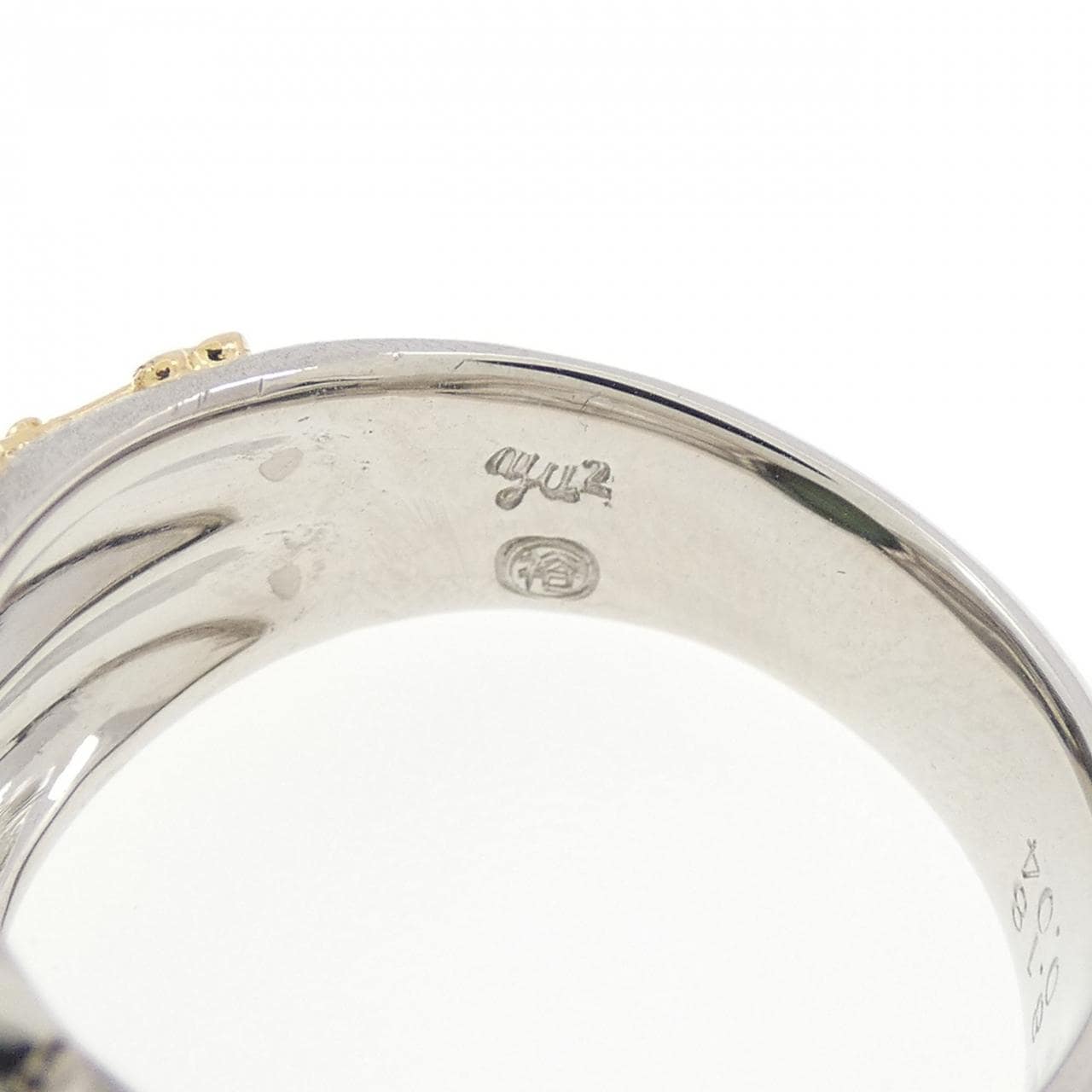 ヤマサキユミコ トルマリンキャッツアイ リング 8.18CT