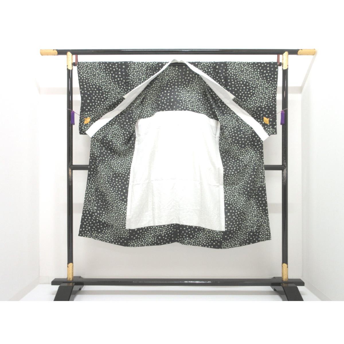 長襦袢　友禅加工　広衿