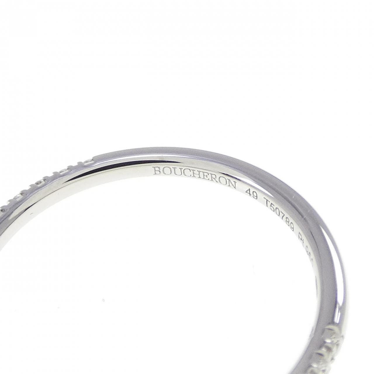 Boucheron迷你 Beloved 戒指 0.21CT D VVS1 3EXT