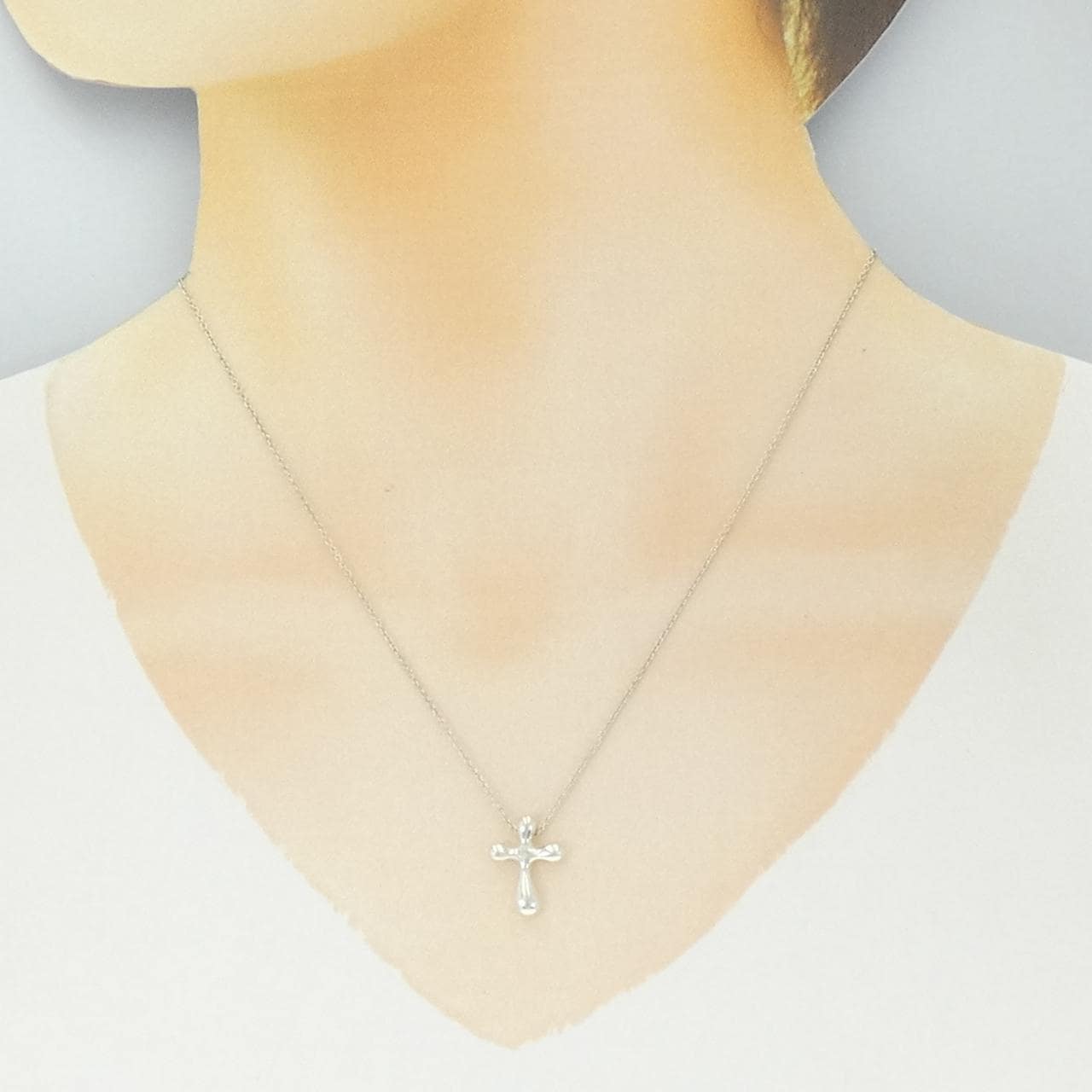 ティファニー クロス ネックレス