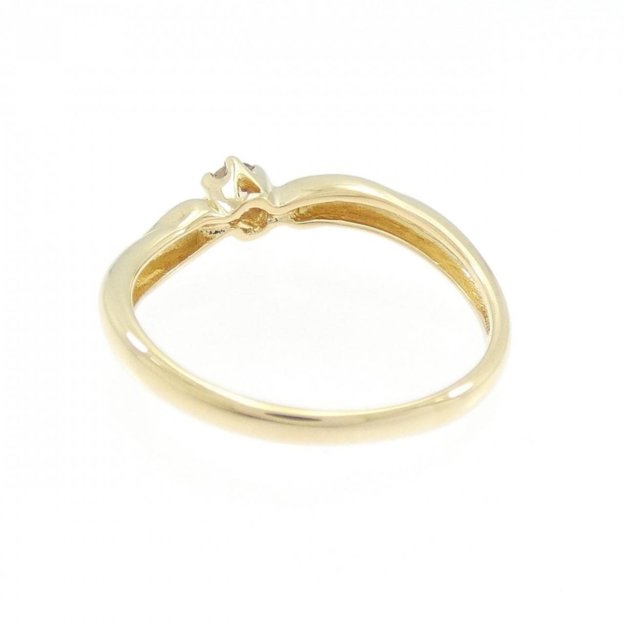 K18YG ダイヤモンド リング 0.10CT