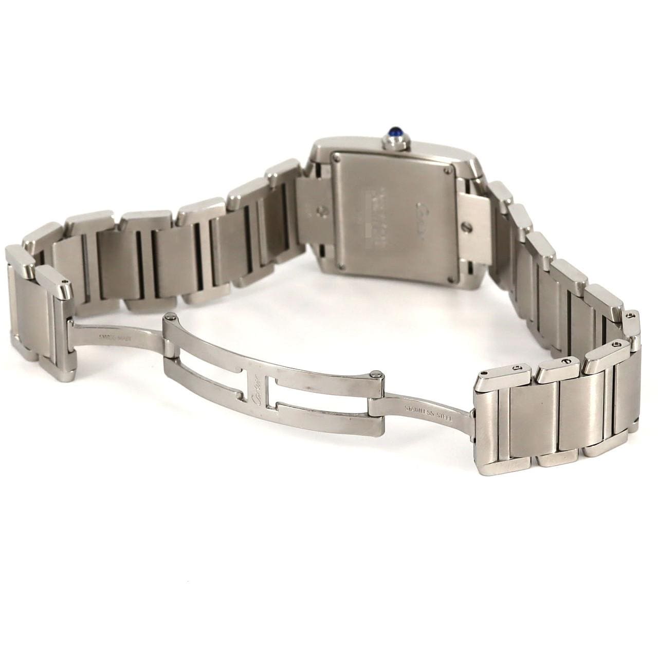 カルティエ タンクフランセーズMMデイト W51011Q3 SS クォーツ