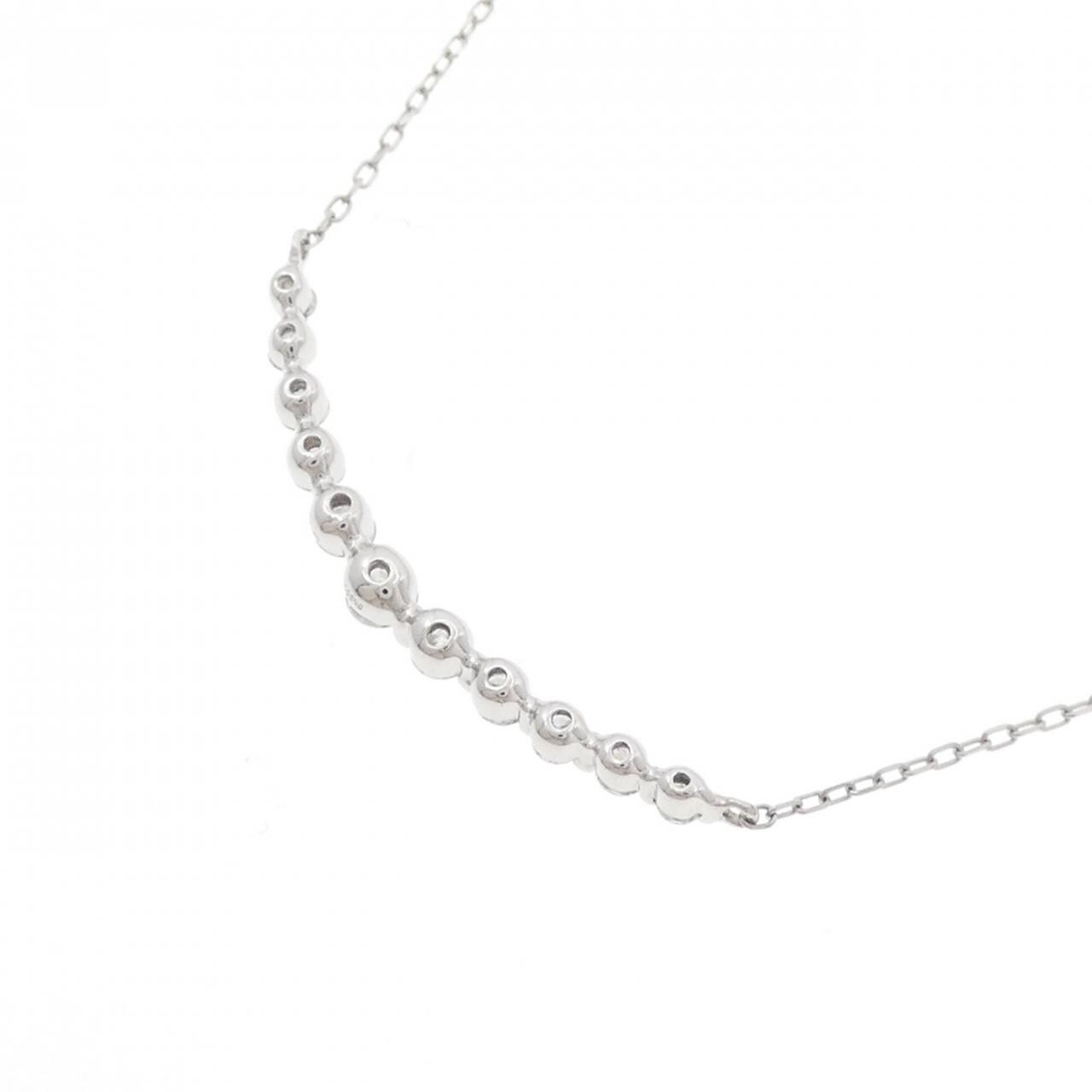 PT900/PT850 ダイヤモンド ネックレス 0.50CT