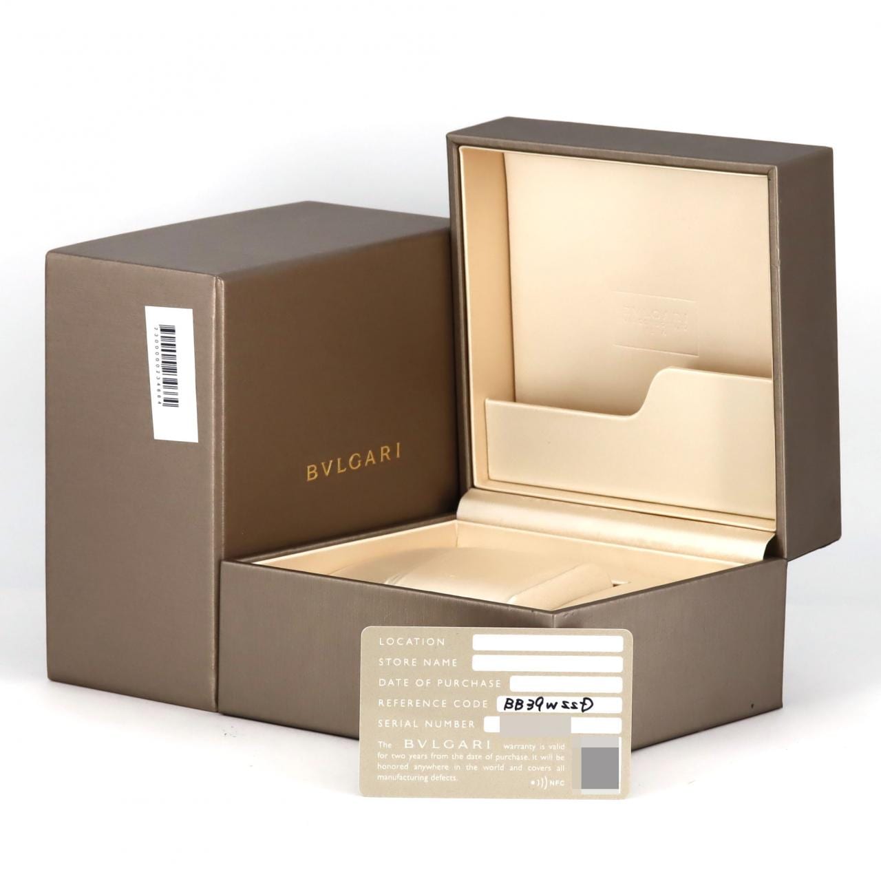 BVLGARI BVLGARI BVLGARI Solo Tempo BB39S/BB39WSSD SS Automatic
