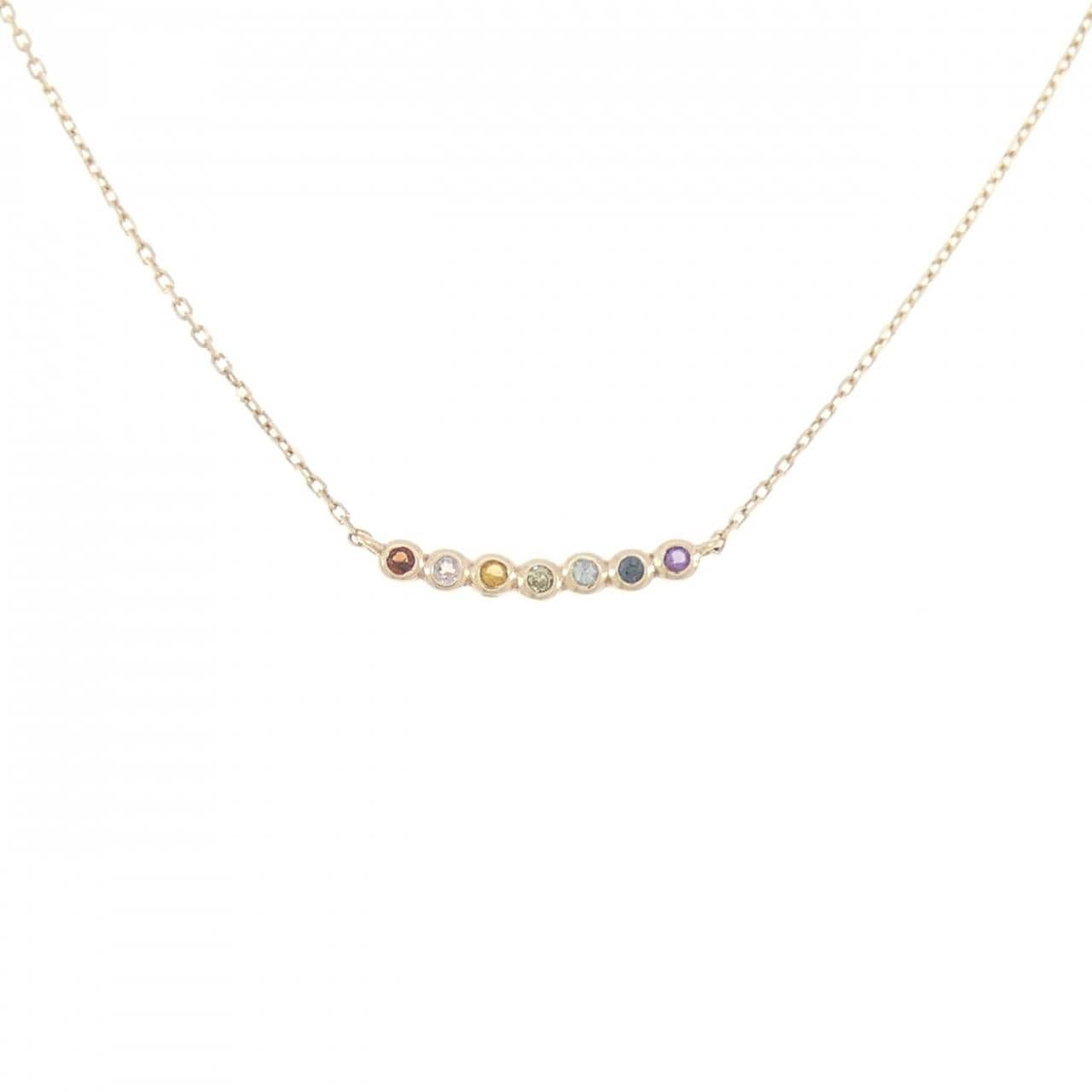 エテ カラーストーン ネックレス