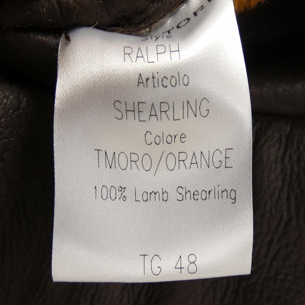 タリアトーレ TAGLIATORE RALPH ムートンジャケット