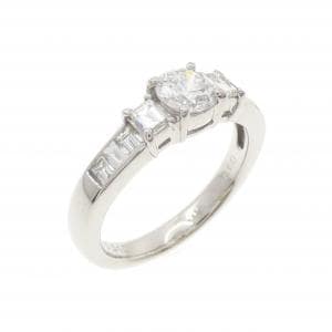 PT900 ダイヤモンド リング 0.510CT F VS1 Good
