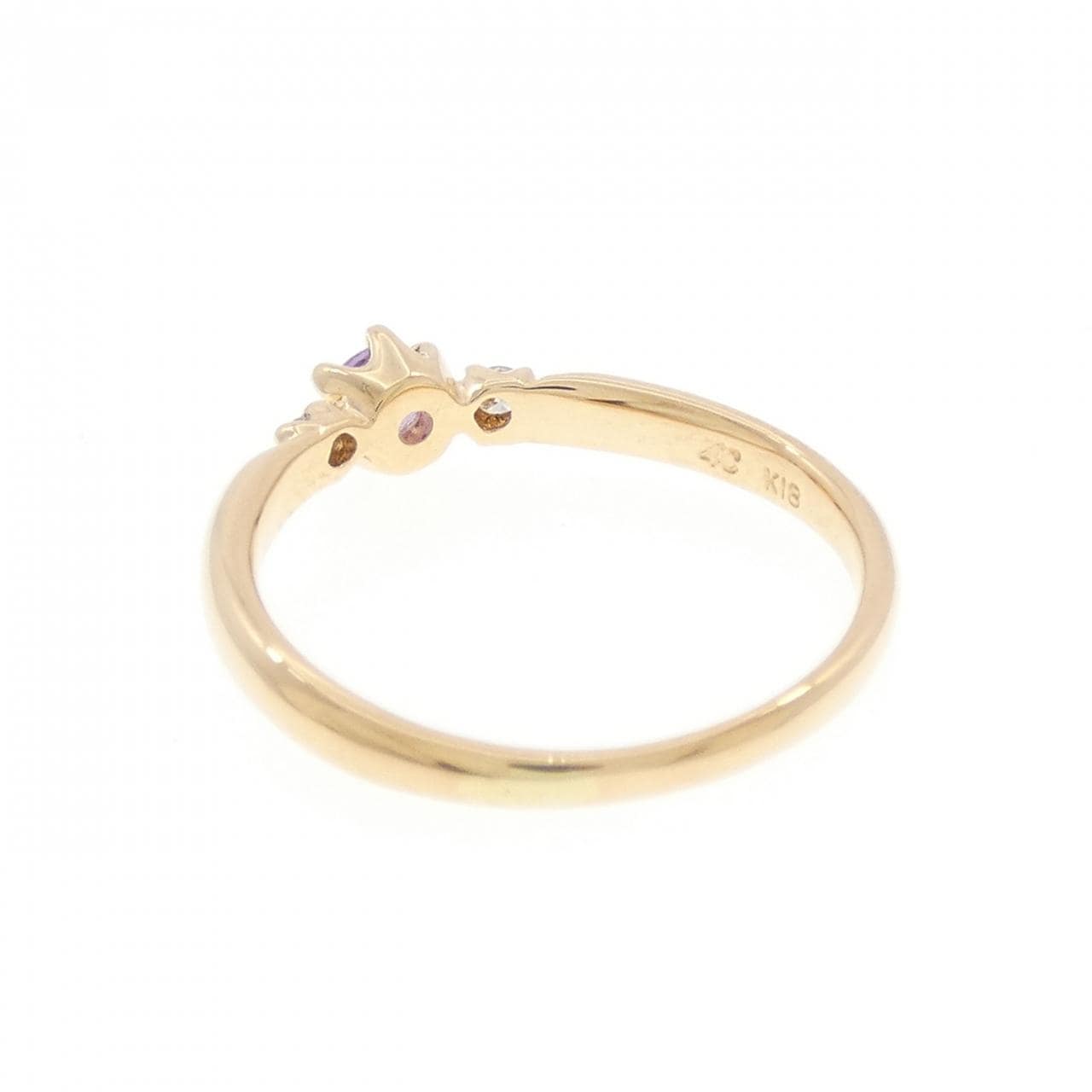 4゜C アメジスト リング