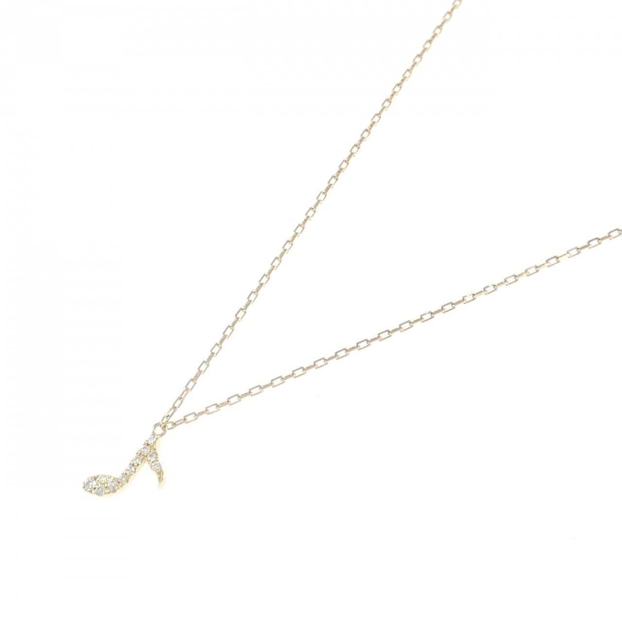 アーカー エイスノートパヴェ ネックレス 0.03CT