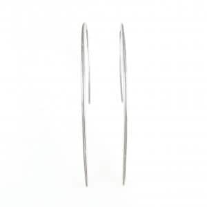 K18WG ダイヤモンド ピアス 0.50CT