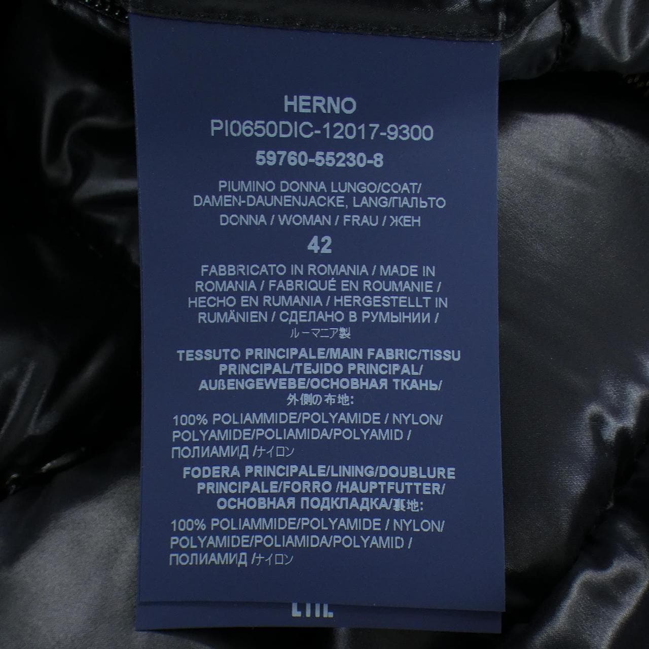 ヘルノ Herno PI0650DIC ダウンコート