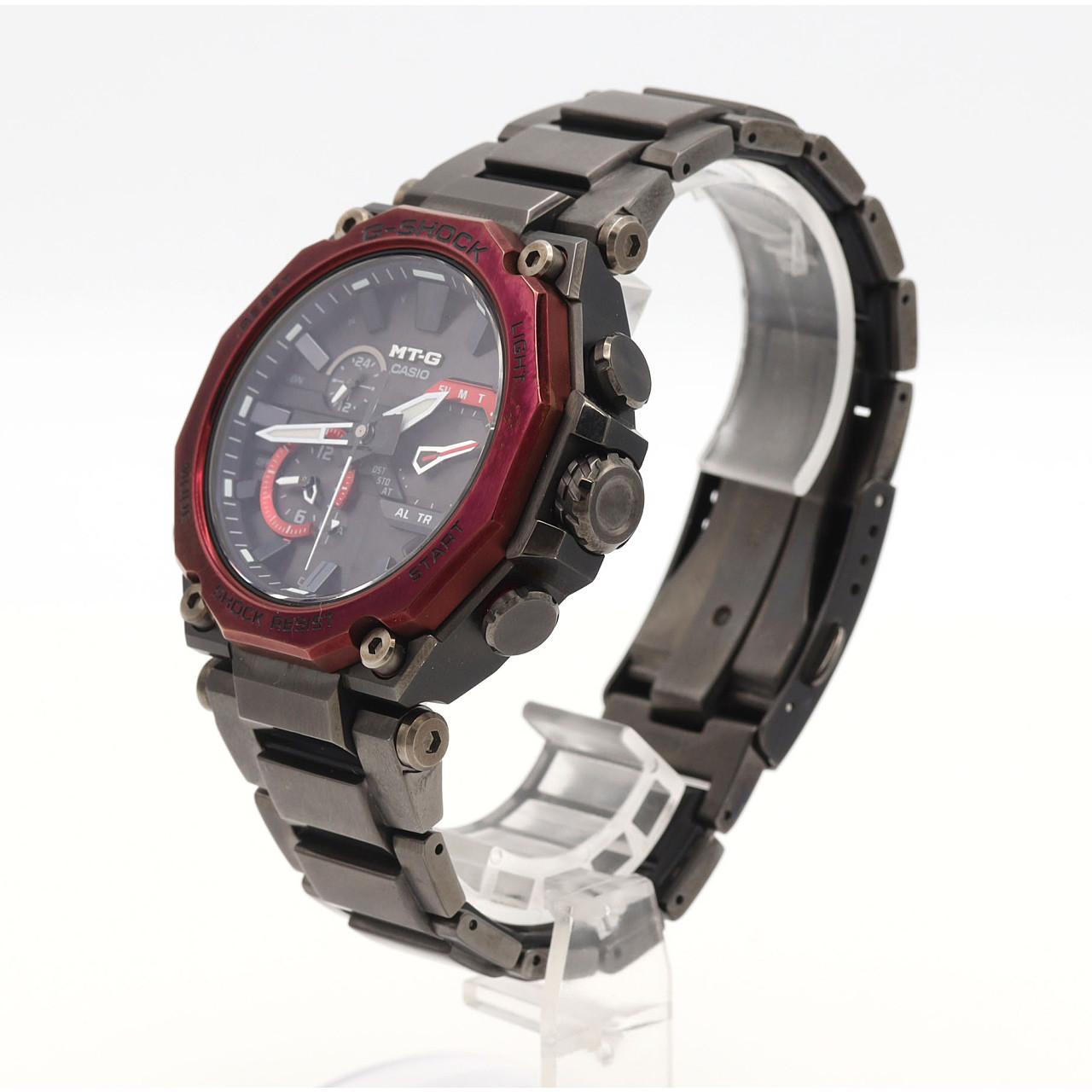 カシオ G-SHOCK･MT-G 電波時計 MTG-B2000BD-1A4JF SS ソーラークォーツ