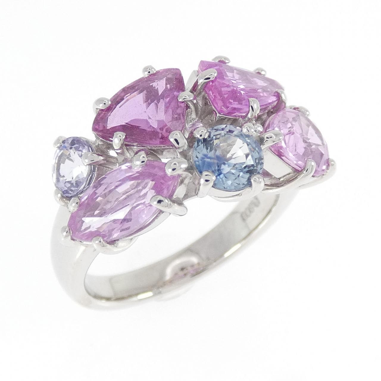 PT900 サファイヤ リング 5.78CT