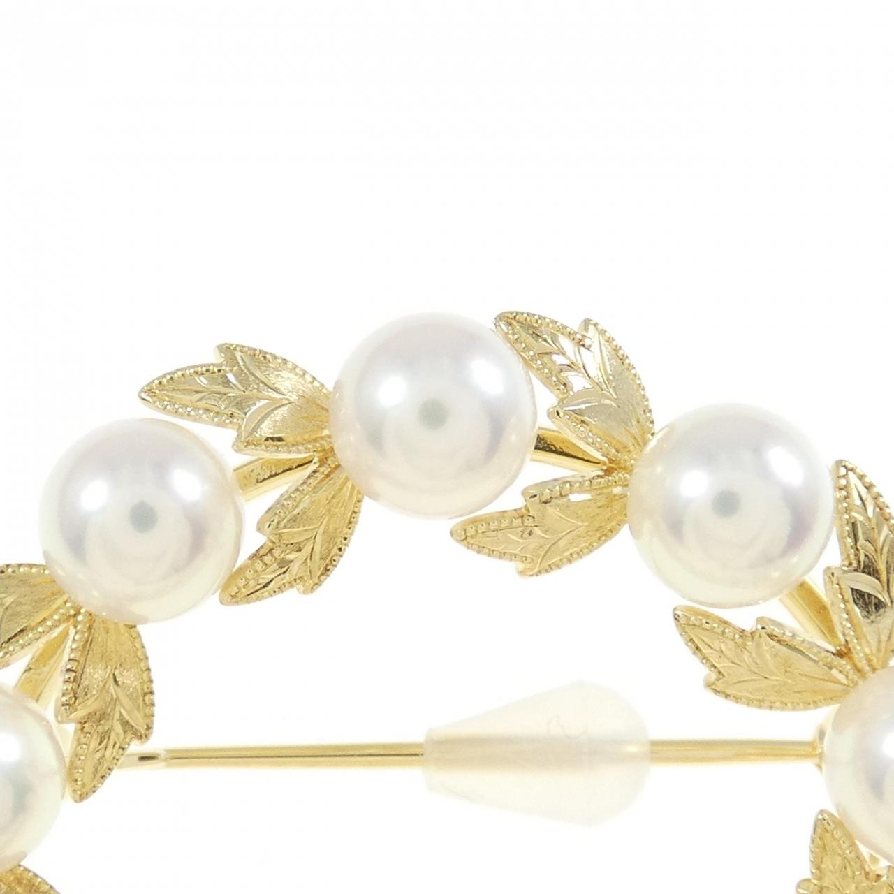 MIKIMOTO Akoya珍珠胸针