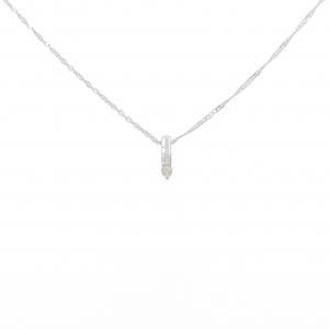 K18WG ダイヤモンド ネックレス 0.03CT
