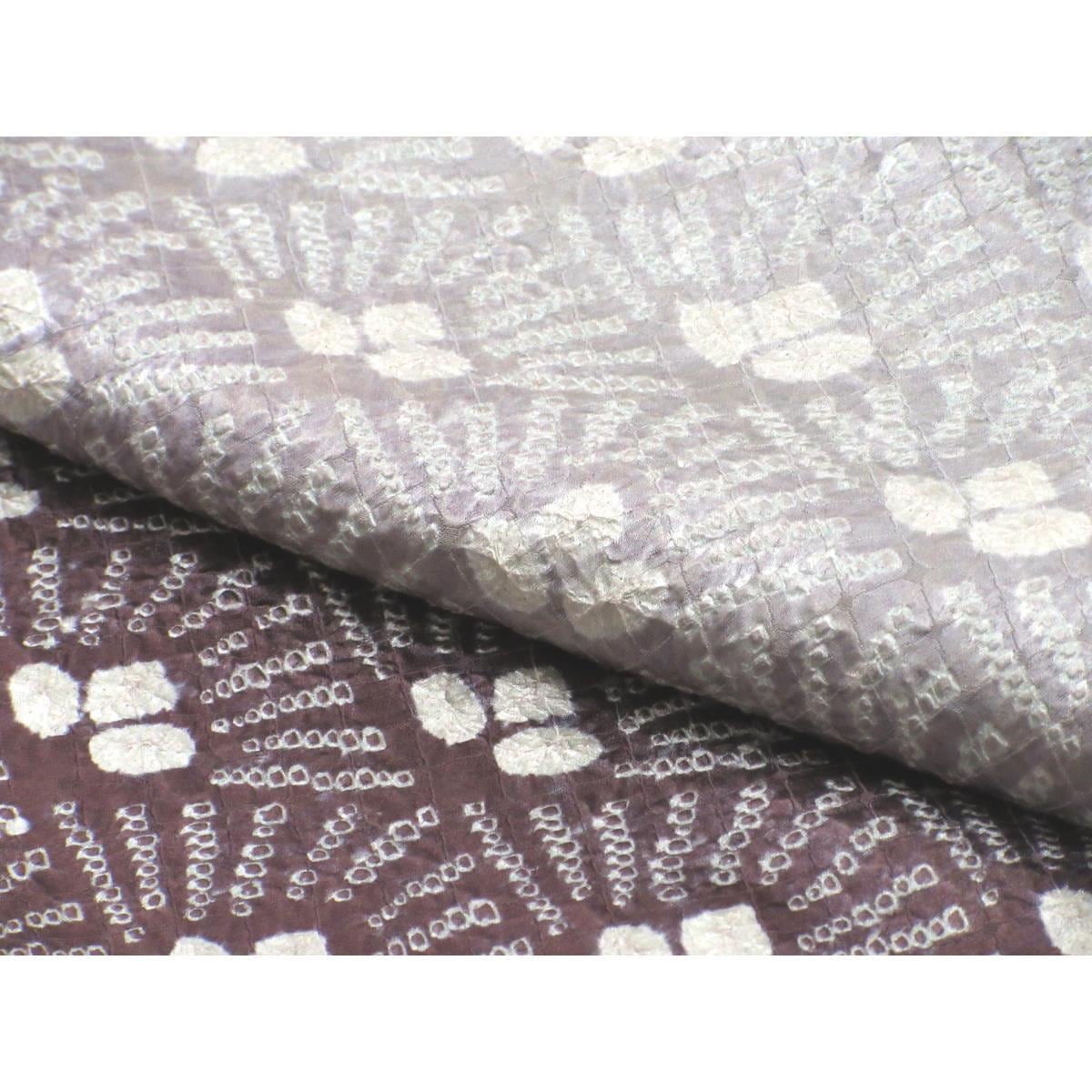 訪問着　絞り加工　ボカシ染