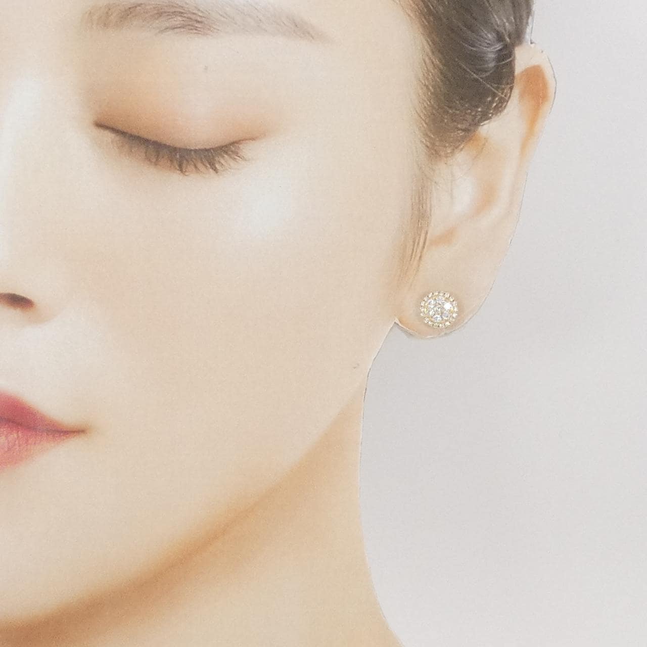 【リメイク】K18YG ダイヤモンド ピアス 0.60CT