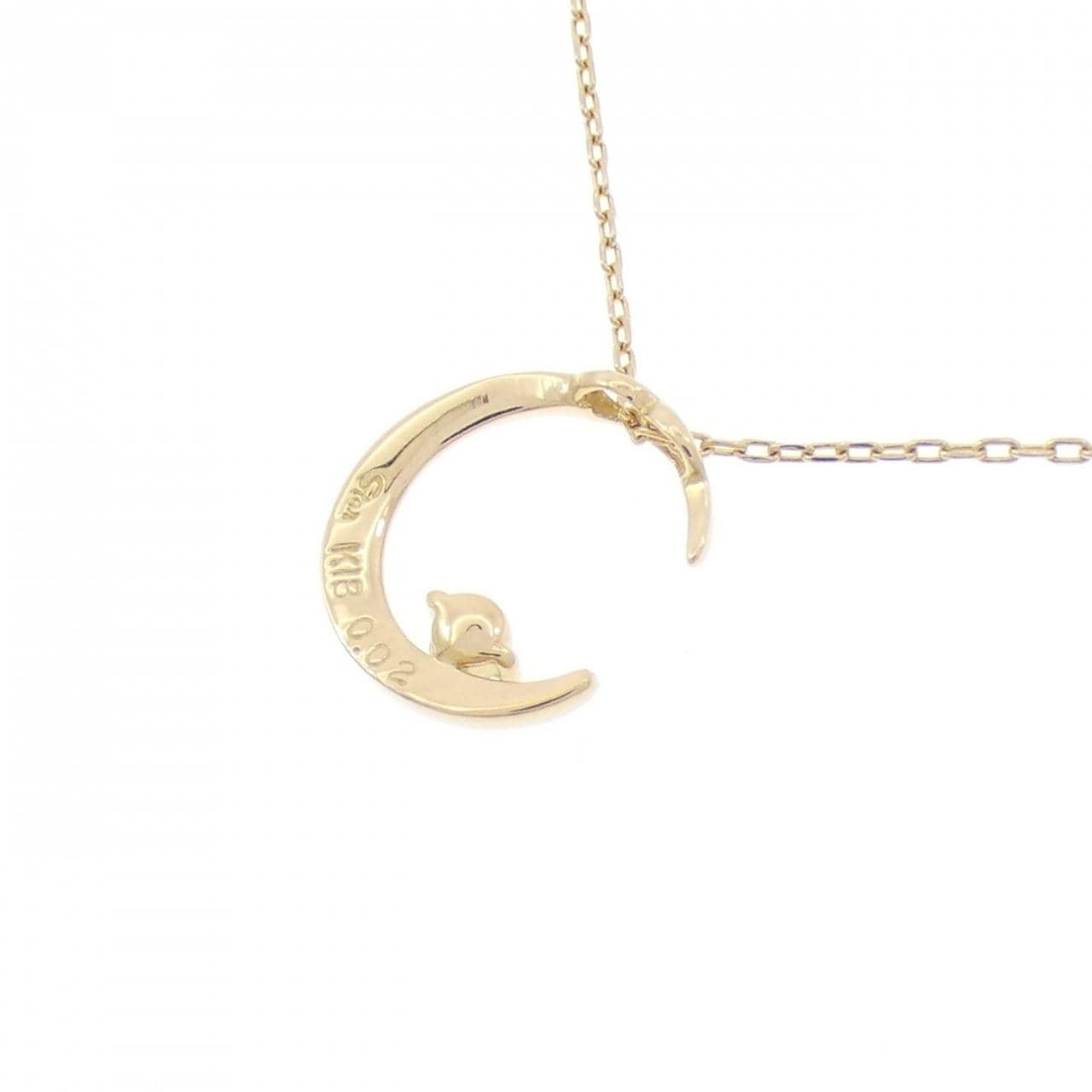 スタージュエリー ムーンライト ネックレス 0.02CT