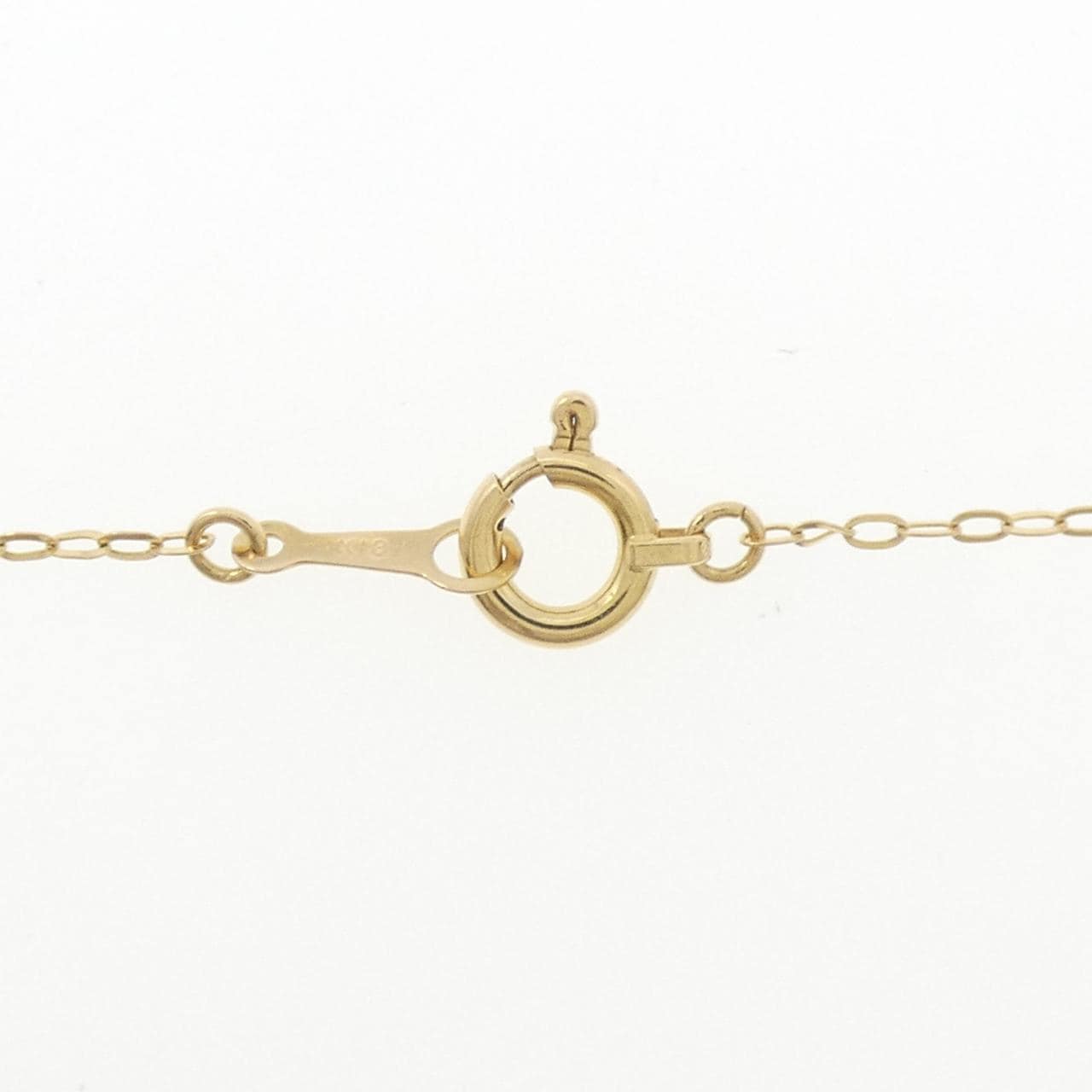 K18YG ダイヤモンド ネックレス 0.14CT