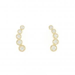 【リメイク】K18YG ダイヤモンド ピアス 0.20CT