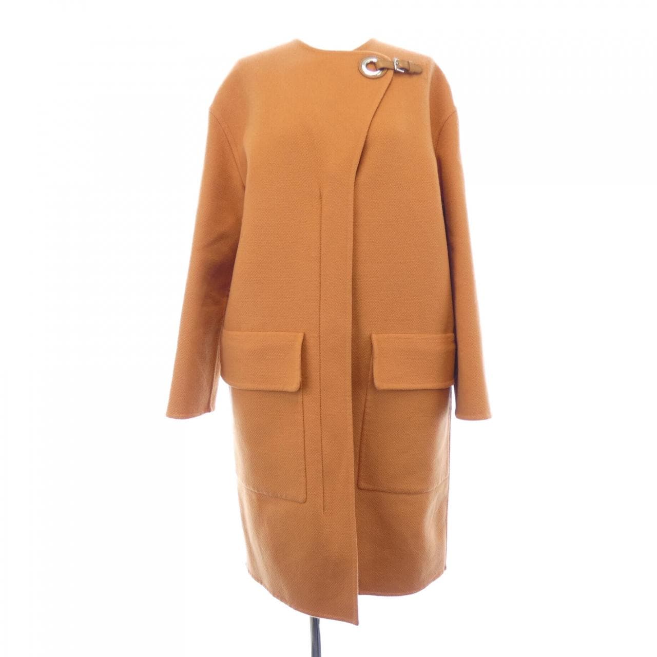 HERMES Eyelet Scrap Coat 2E0107DB