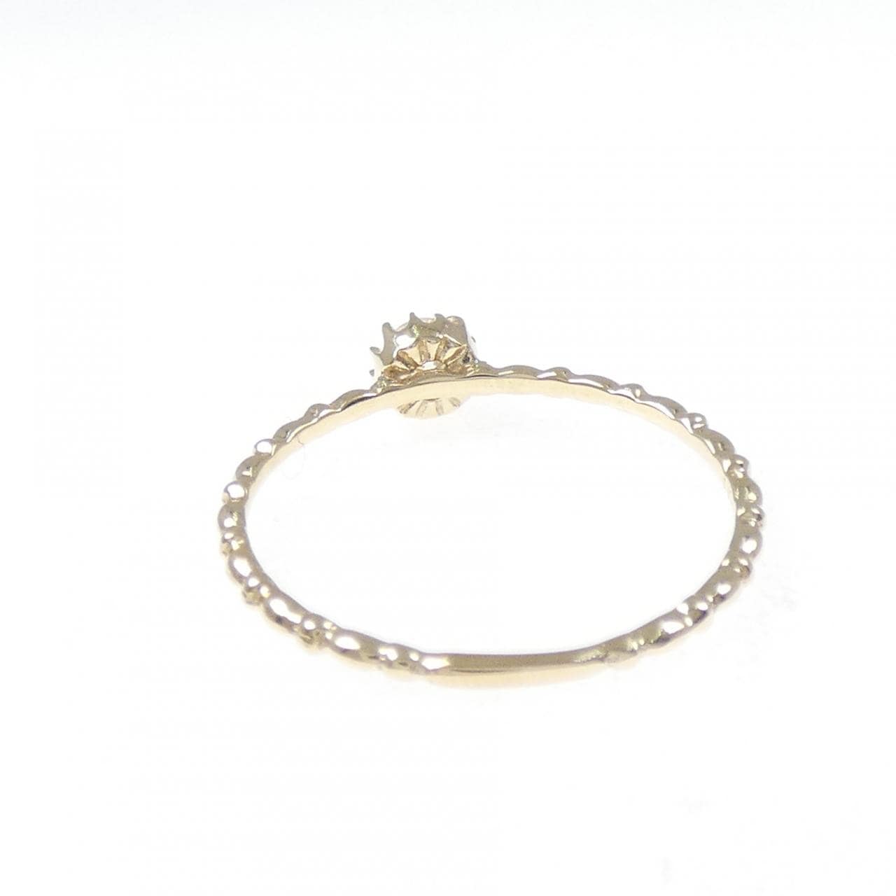 K10YG ダイヤモンド リング 0.10CT