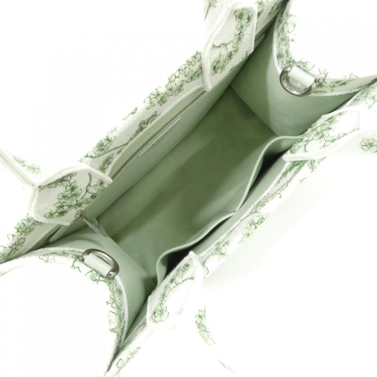 クリスチャンディオール TOILE DE JOUY CLOVER ディオール ブック トート スモール M1404PEHR バッグ