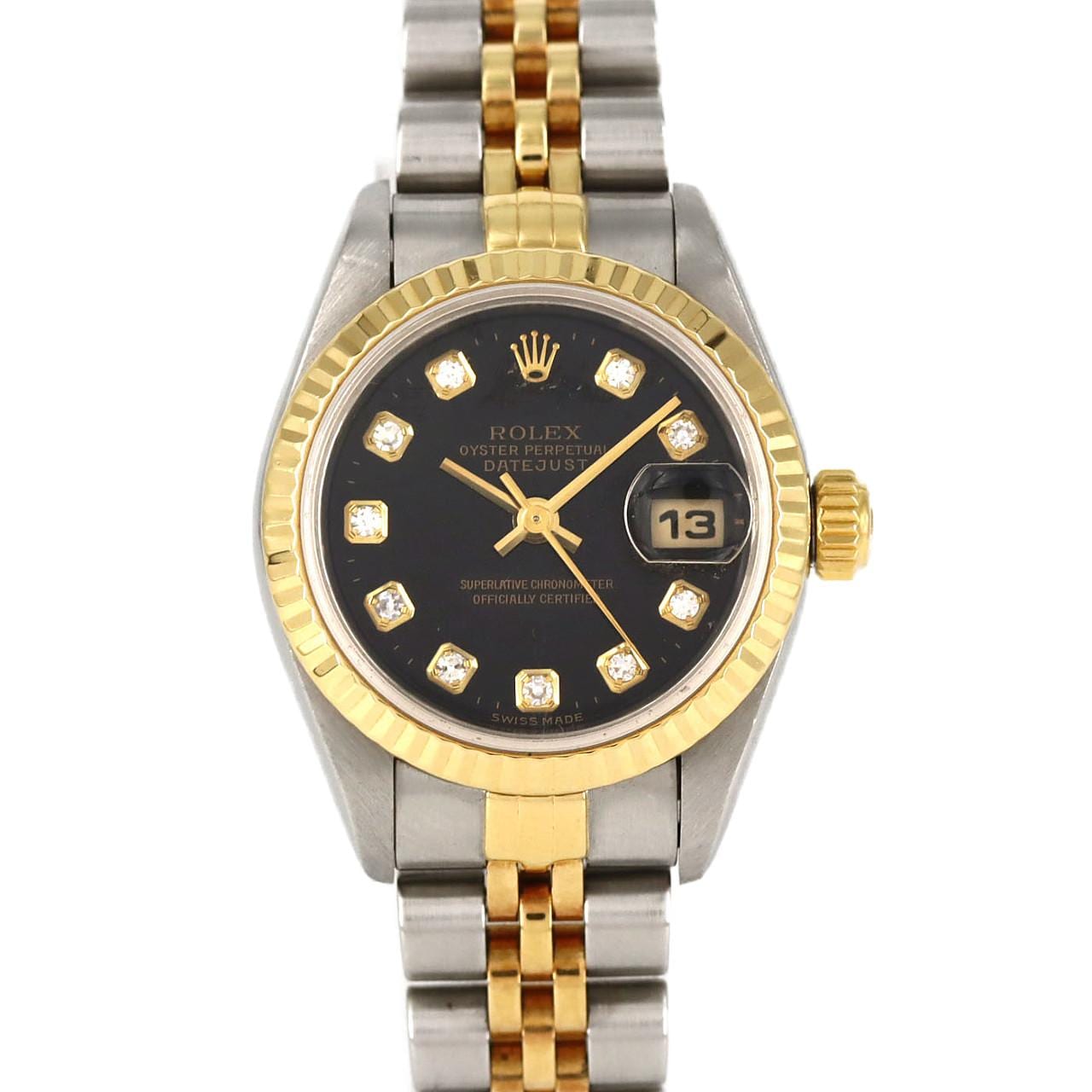 【ノーメンテナンス還元価格】ロレックス デイトジャスト 79173G SSxYG 自動巻 A番