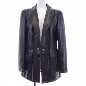 【ヴィンテージ】シャネル CHANEL P28950C00010 06A レザージャケット
