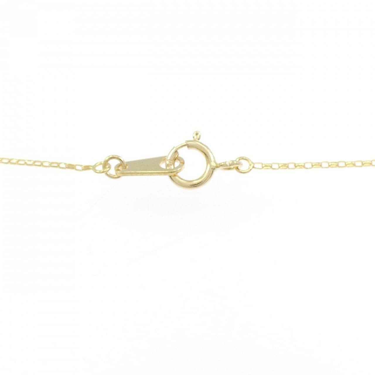K18YG ダイヤモンド ネックレス 0.12CT