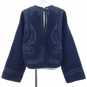エルメス HERMES 5E0182DB ノーカラージャケット