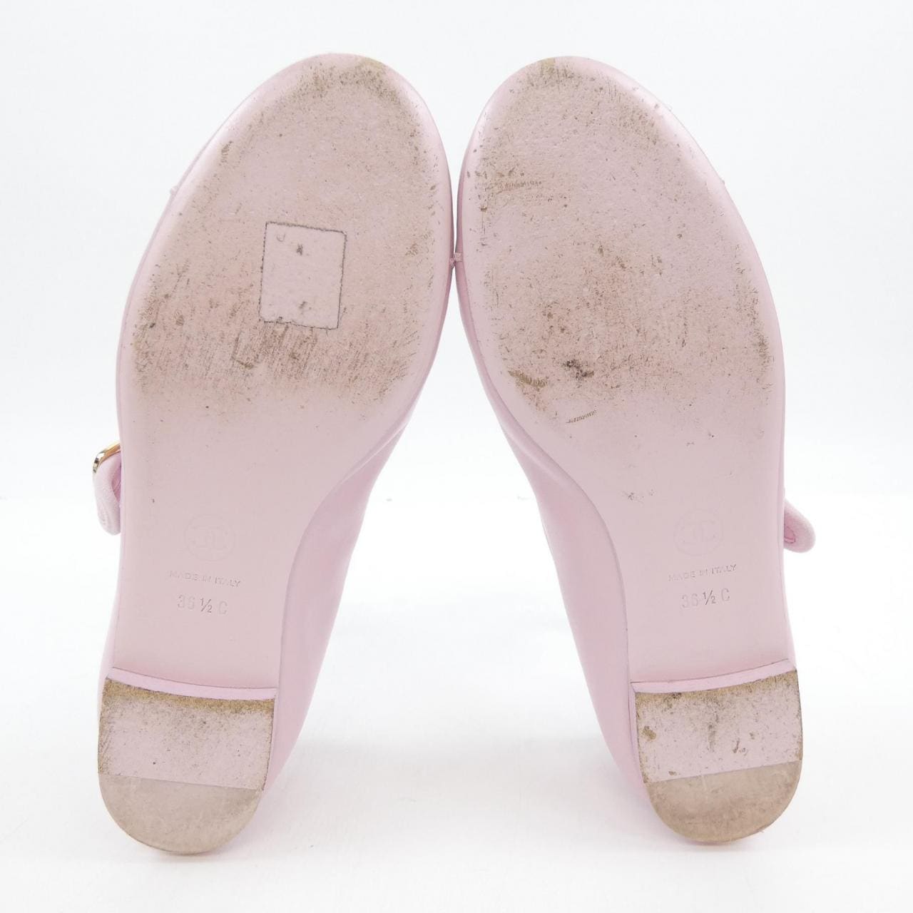 シャネル CHANEL メリージェーン MARY JANES G45503X01000 フラットシューズ