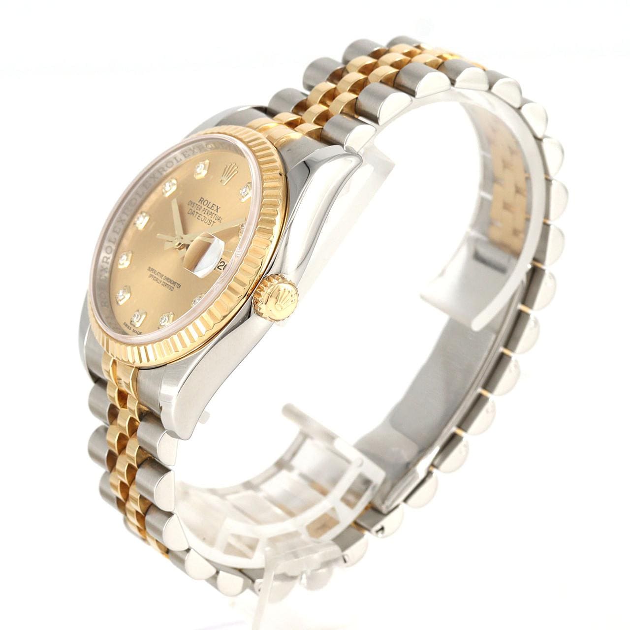 ロレックス デイトジャスト 116233G SSxYG 自動巻 G番