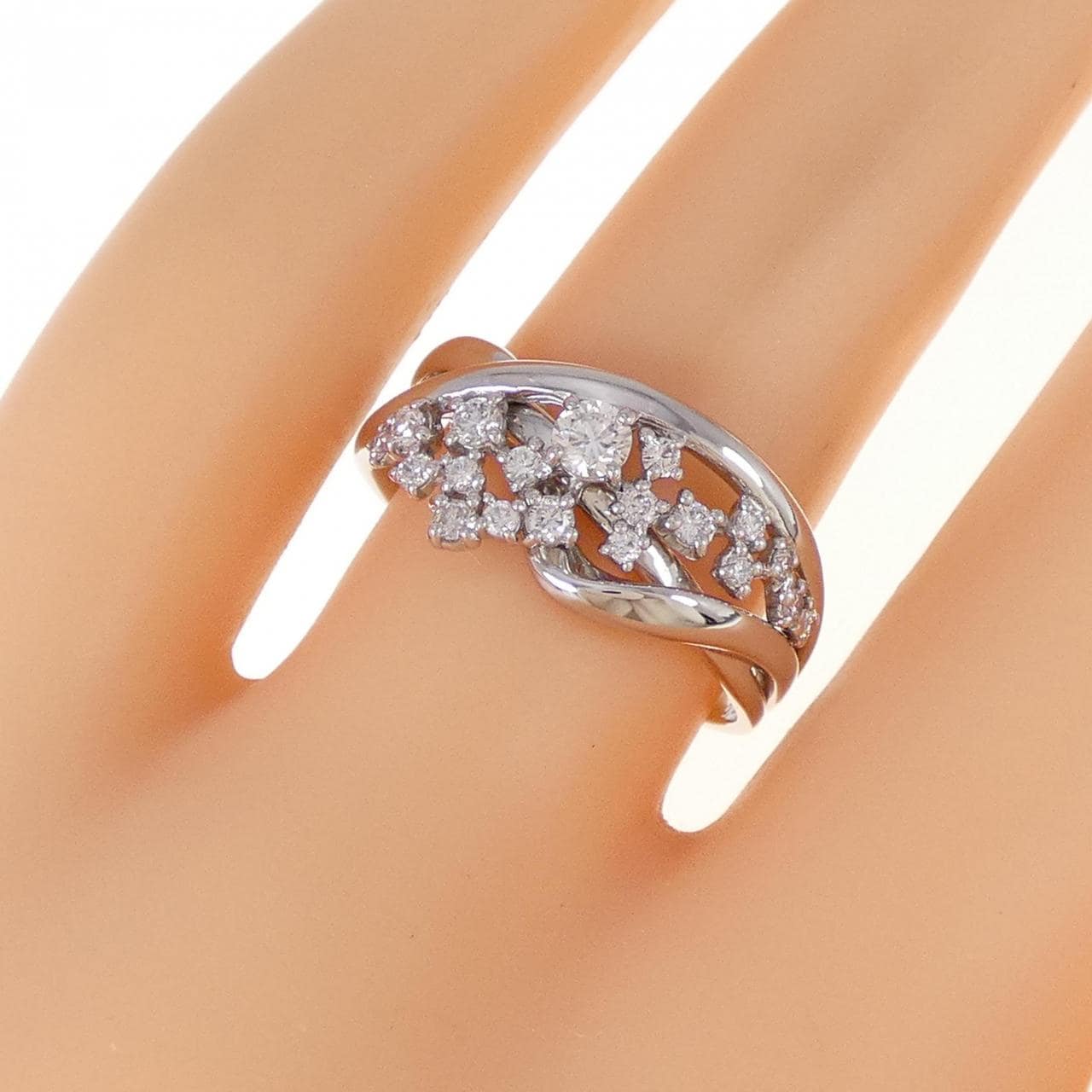 PT ダイヤモンド リング 0.100CT