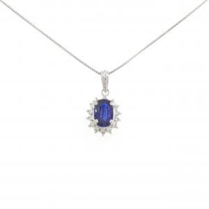 PT/PT850 サファイヤ ネックレス 0.86CT