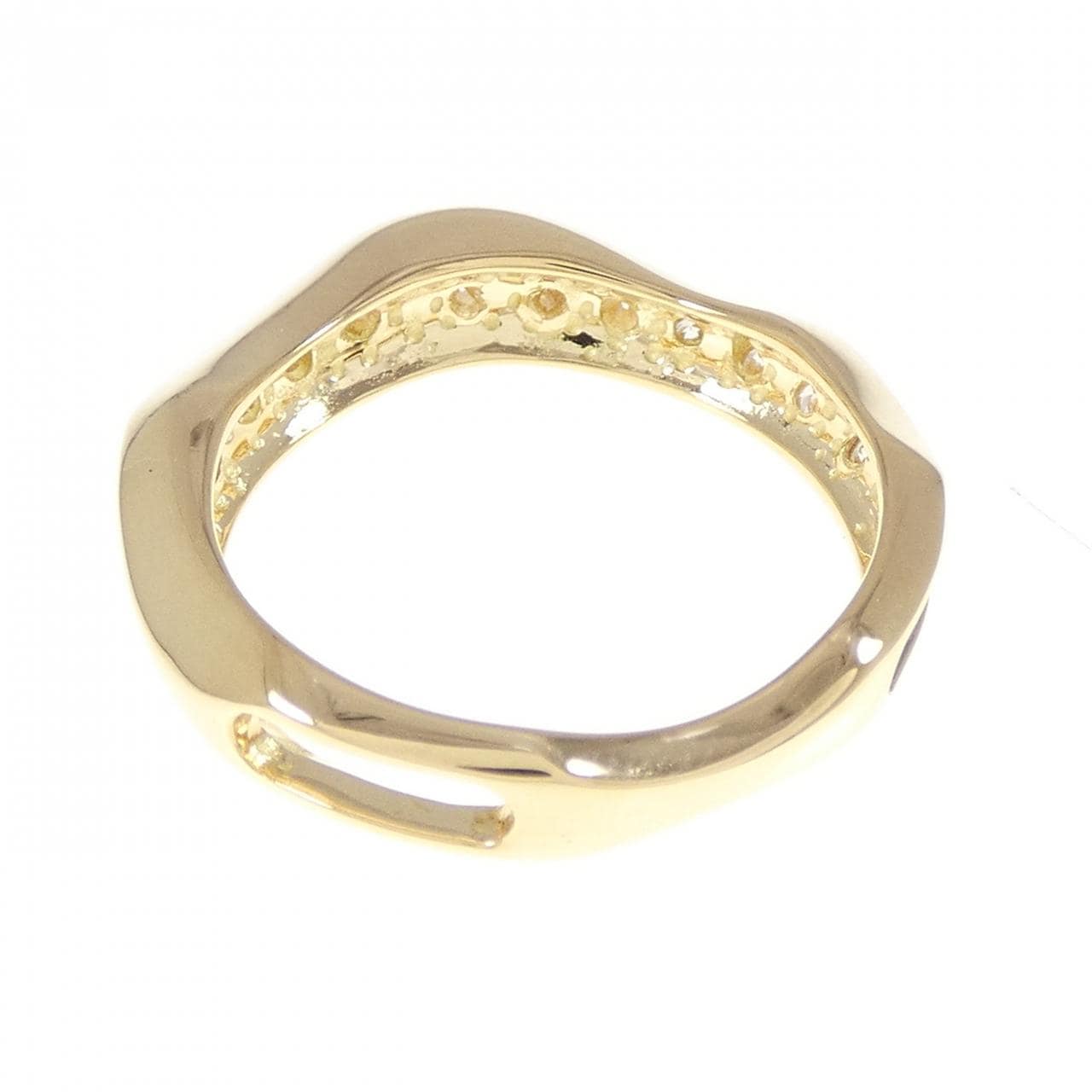 K18YG ダイヤモンド リング 0.43CT