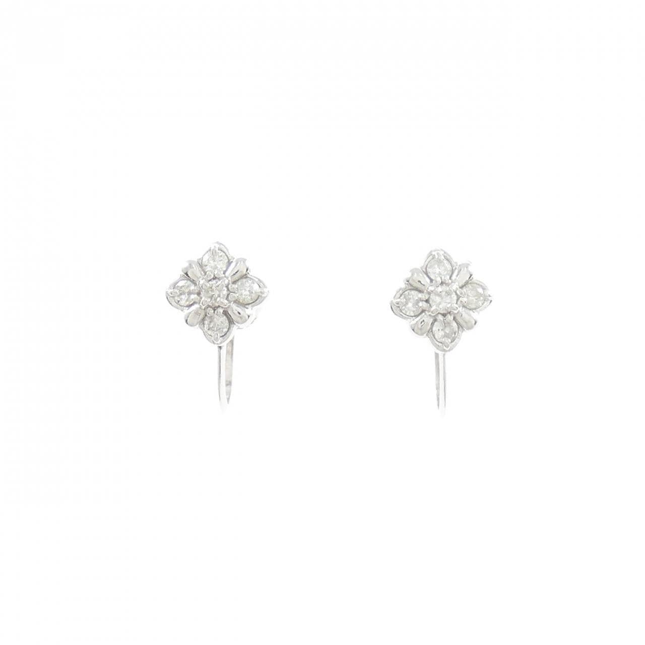 PT850 ダイヤモンド イヤリング 0.30CT