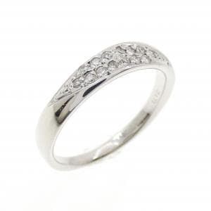K18WG ダイヤモンド リング 0.12CT