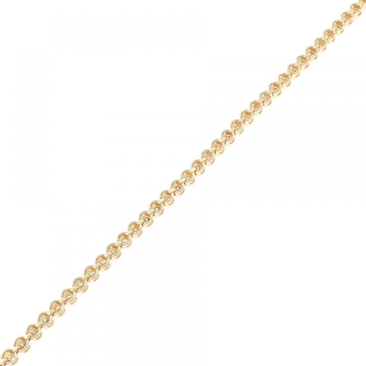K18YG ダイヤモンド ブレスレット 1.00CT