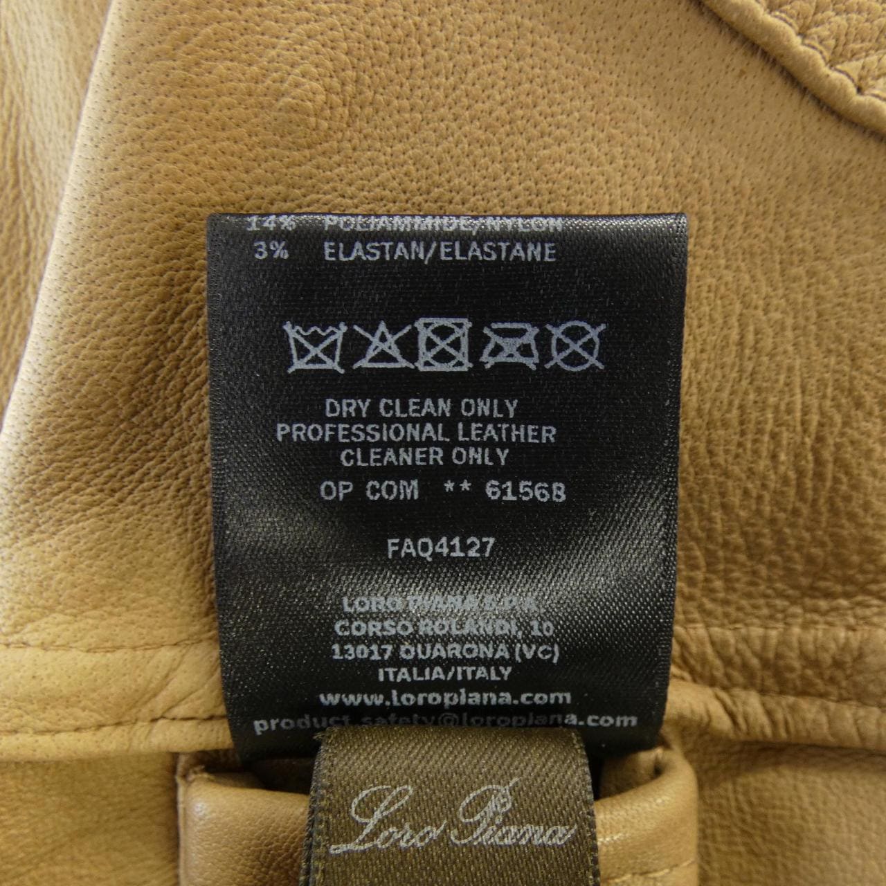 ロロピアーナ Loro Piana ノバックボンバージャケット FAQ4127 レザージャケット