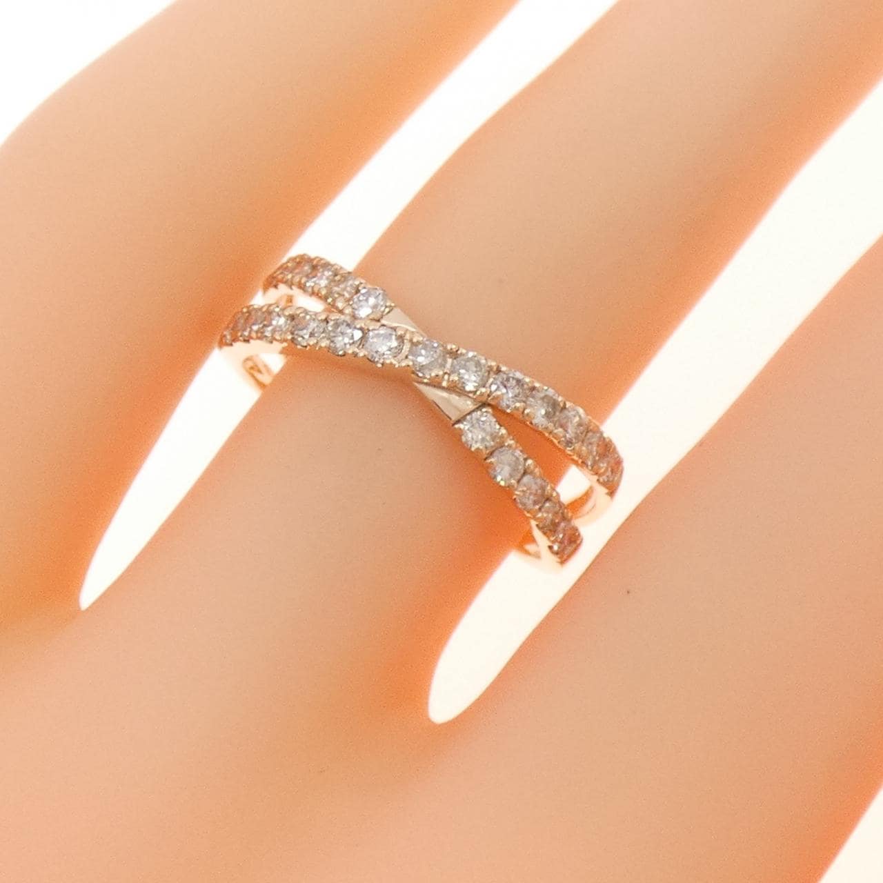 K10PG ダイヤモンド リング 0.50CT