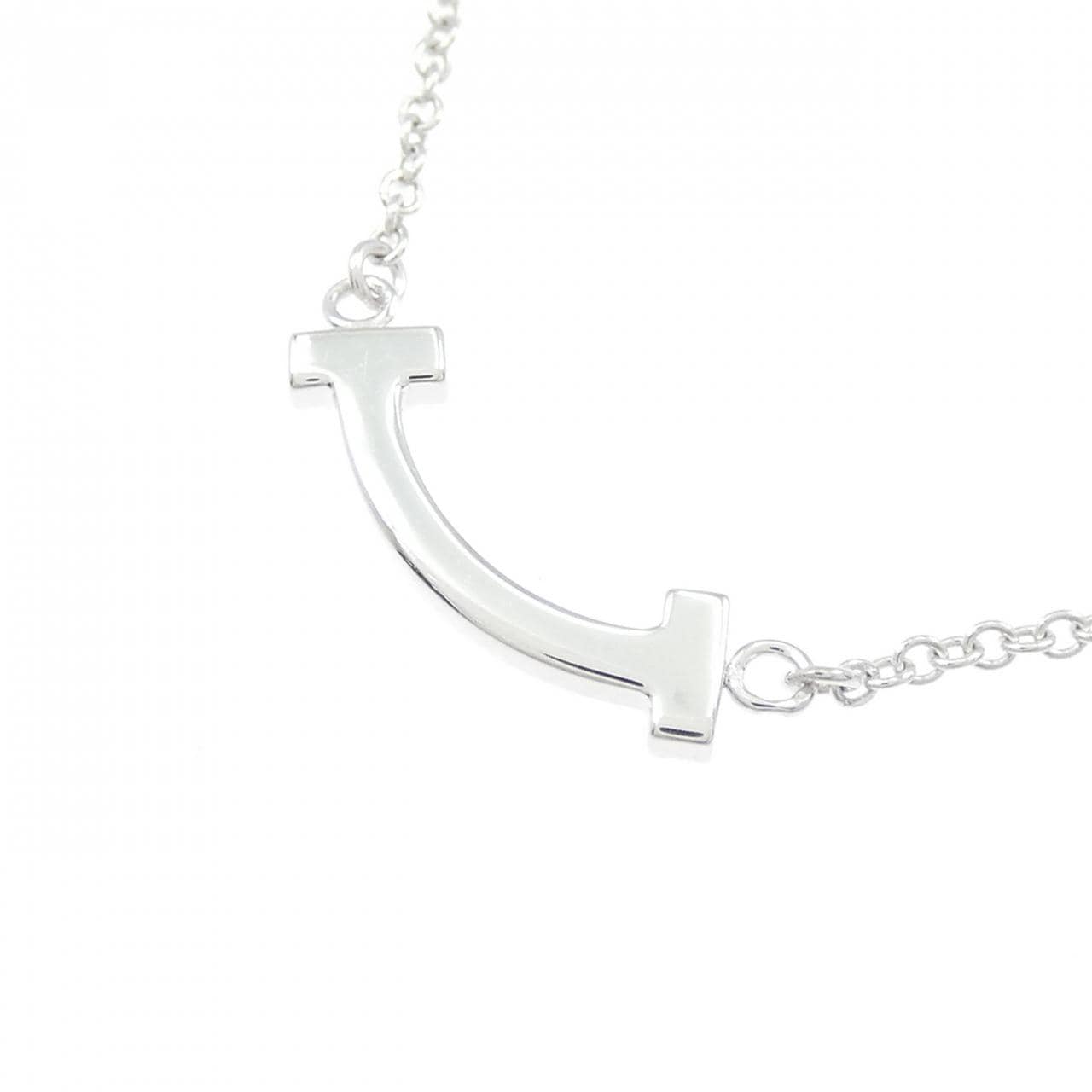 ティファニー Tスマイル ミニ ネックレス