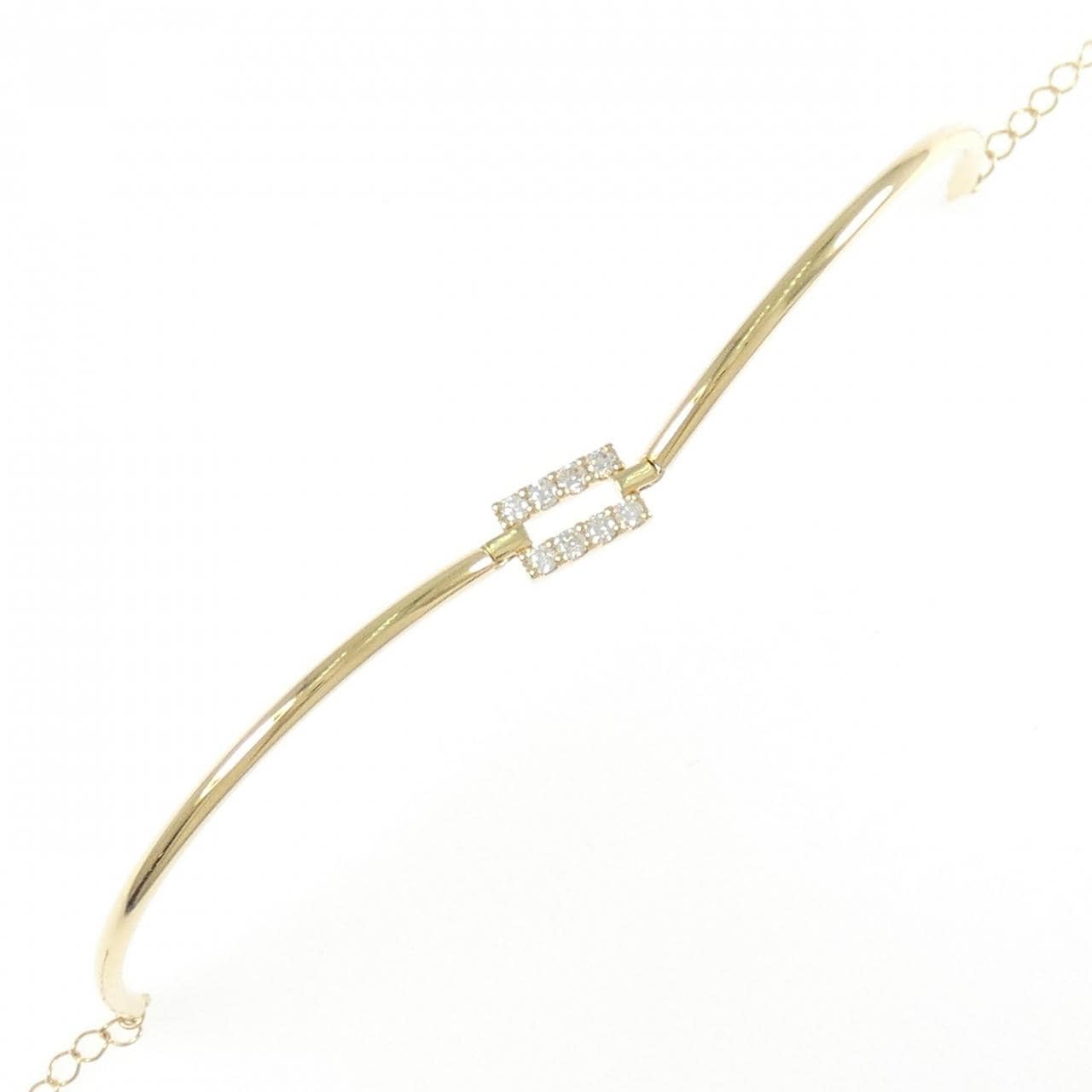 K18YG ダイヤモンド ブレスレット 0.21CT