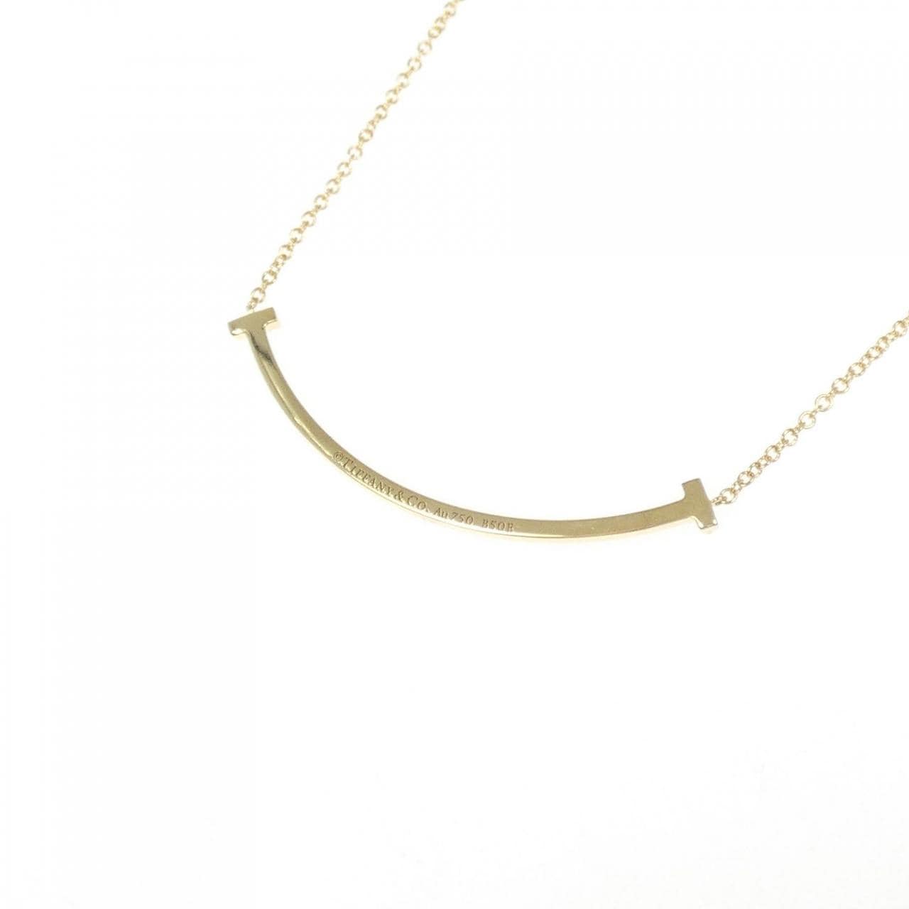 ティファニー Tスマイル スモール ネックレス