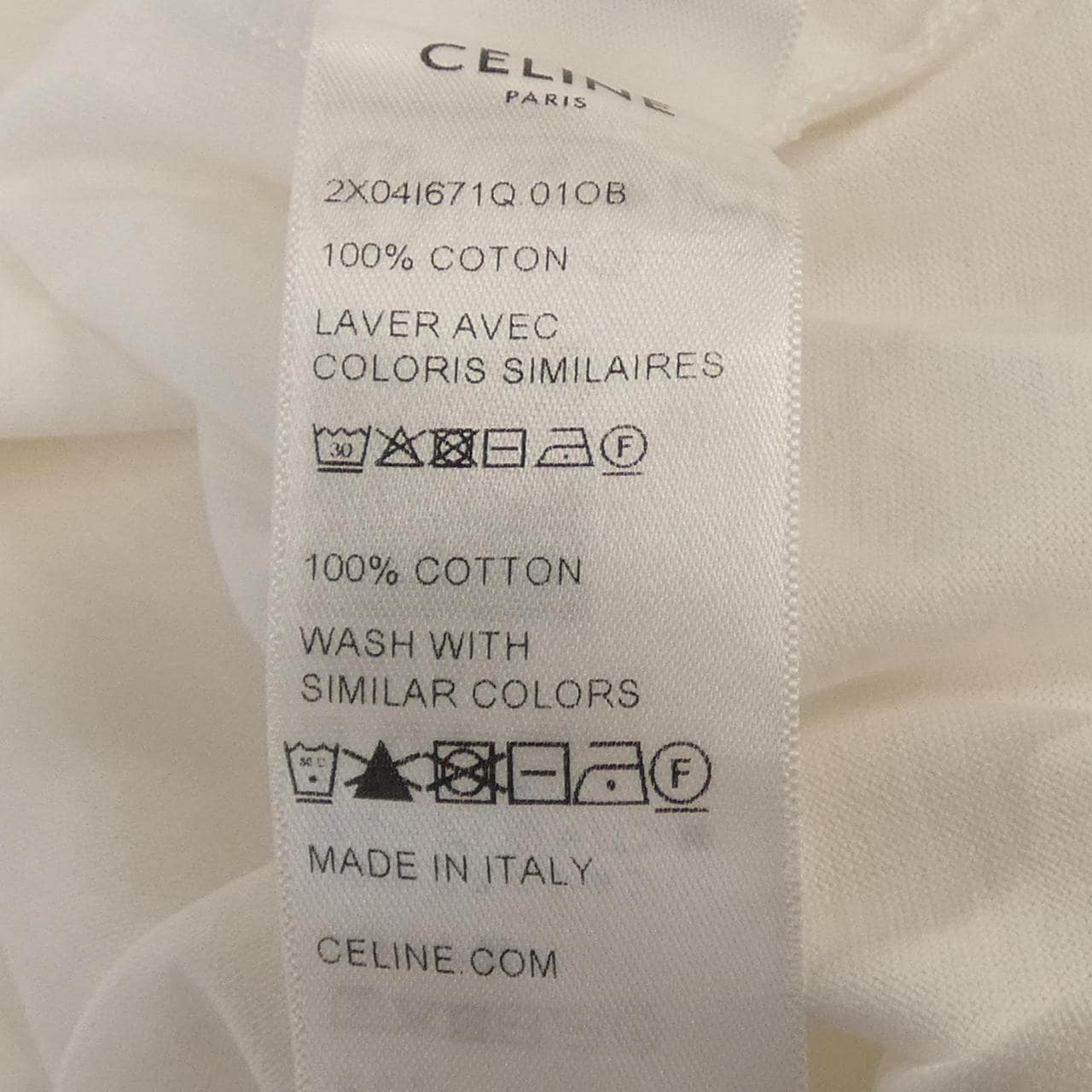 セリーヌ CELINE トリオンフ ルーズTシャツ 2X04I671Q Tシャツ